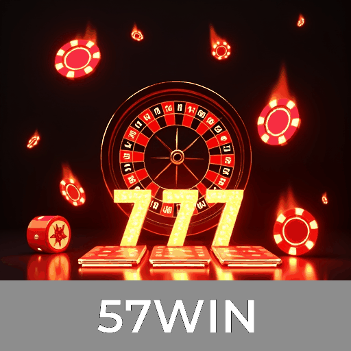 57WIN: Slots com Jackpots, Mesa de Jogos ao Vivo e Mais